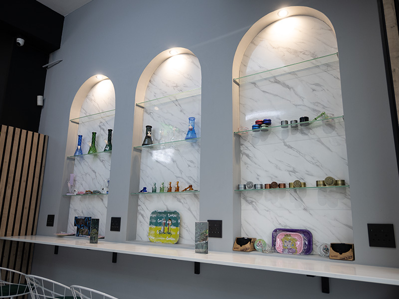 Cannabis-infused menu options for club members