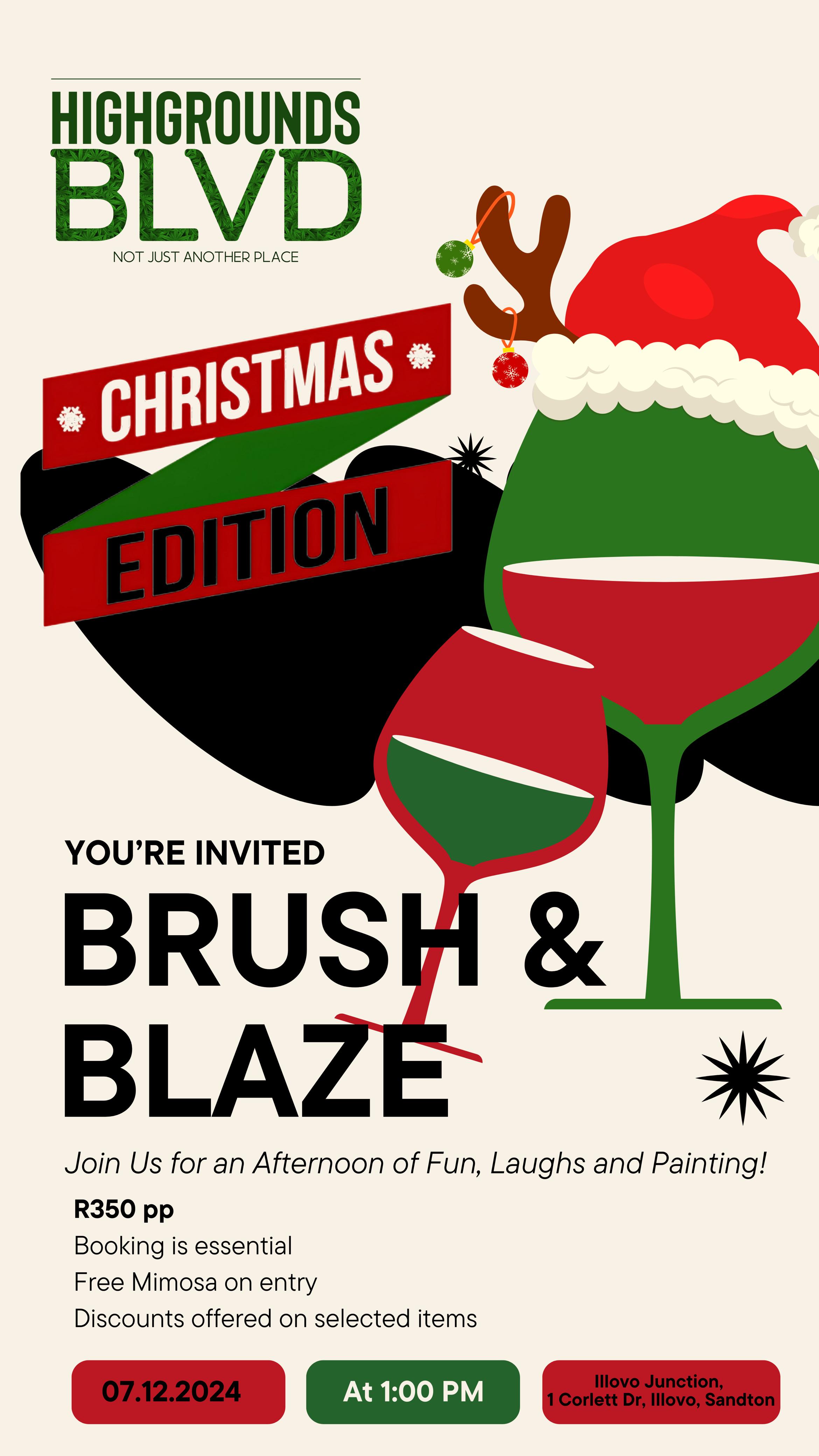 Brush & Blaze  - Past Cannabis Event at Highgrounds BLVD