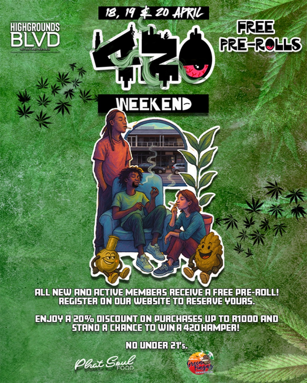 420 Weekend Special - Past Cannabis Event at Highgrounds BLVD